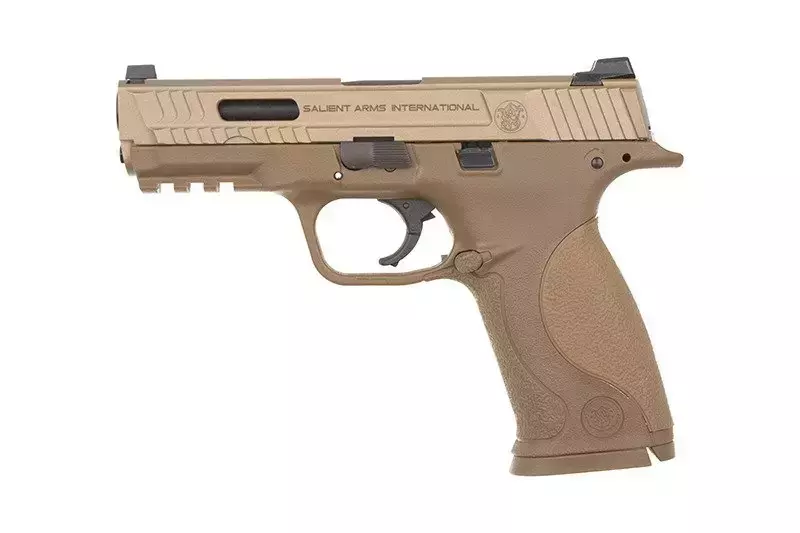 Replika pistoletu SAI / Smith & Wesson Licensed M&P 9 - tan