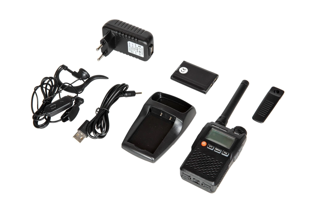UV-3R Dualband ham radio (VHF / UHF), 2W