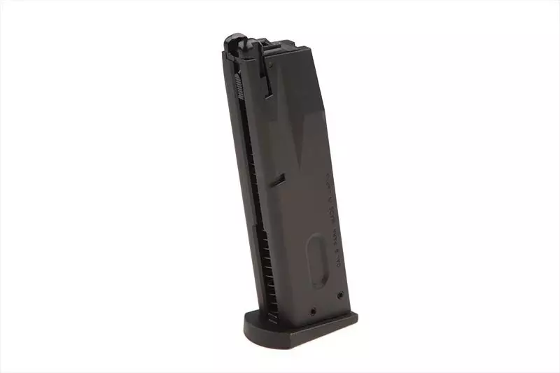 25rd gas magazine for M92F pistol replica - black