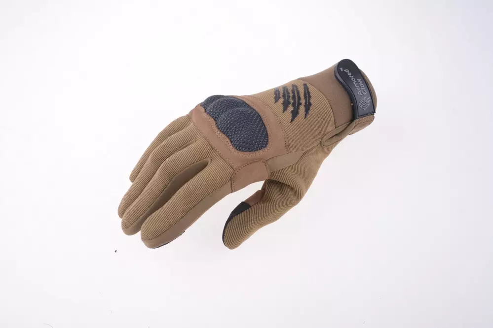 Armored Claw Shield Tactical Gloves - Tan