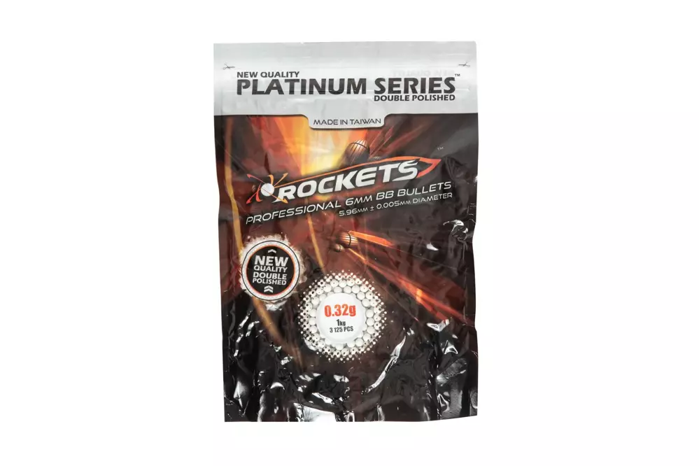 BBs  0.32g Rockets Platinum 1 kg