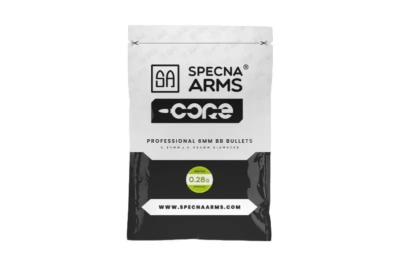 BBs biodegradable 0.28g Specna Arms Core ™ 1000 pcs