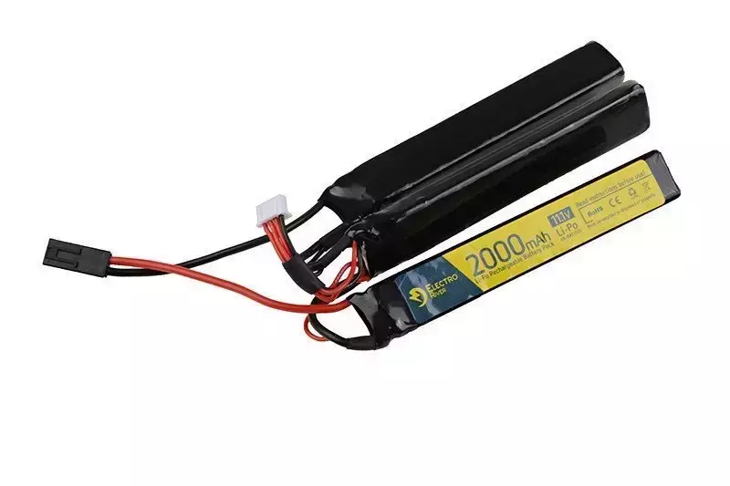 ELECTRO RIVER LiPo 11,1V 2000mAh three-module battery 25/50C