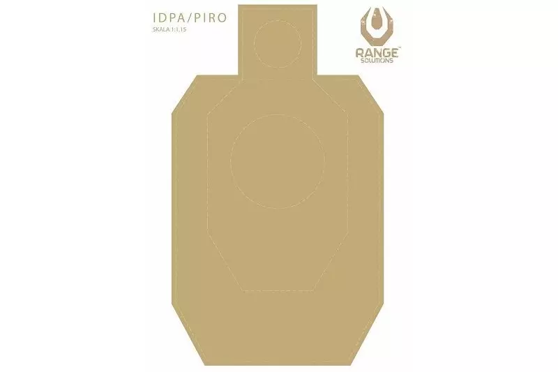 IDPA / PIRO Shooting Targets - 50 Pcs