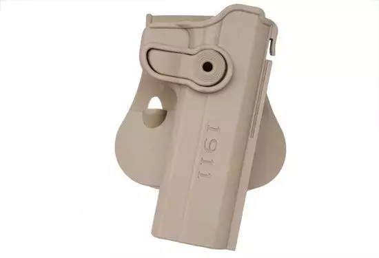 Polymer holster for the 1911 replica -TAN