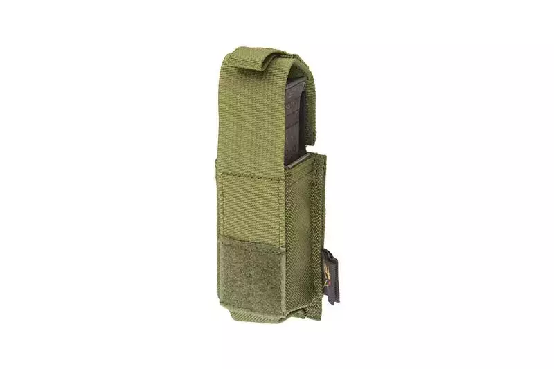 Single magazine pouch for a 9mm pistol magazine - olive drab