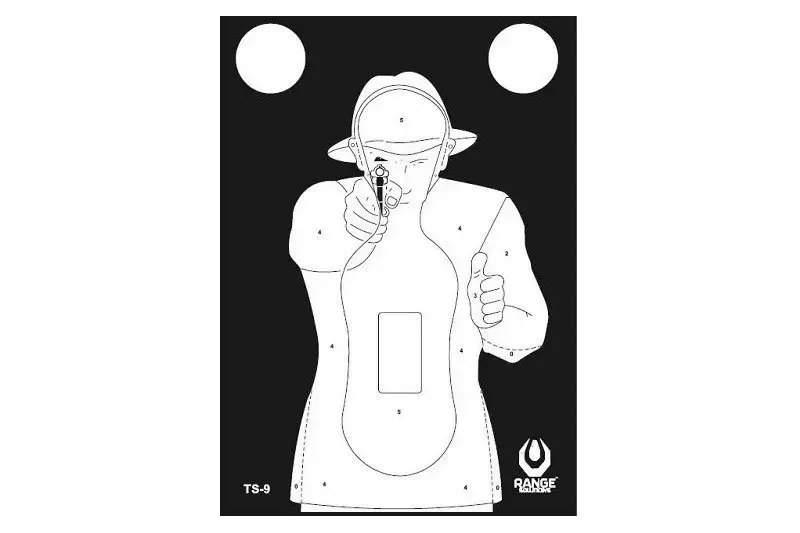 TS-9 “Frenchman” Practice Target - 500 Pcs