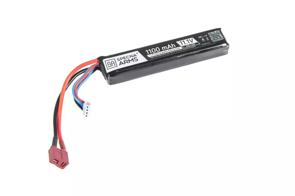 Batterie LiPo 11.1V 1100mAh 20/40C - T-Connect (Deans)