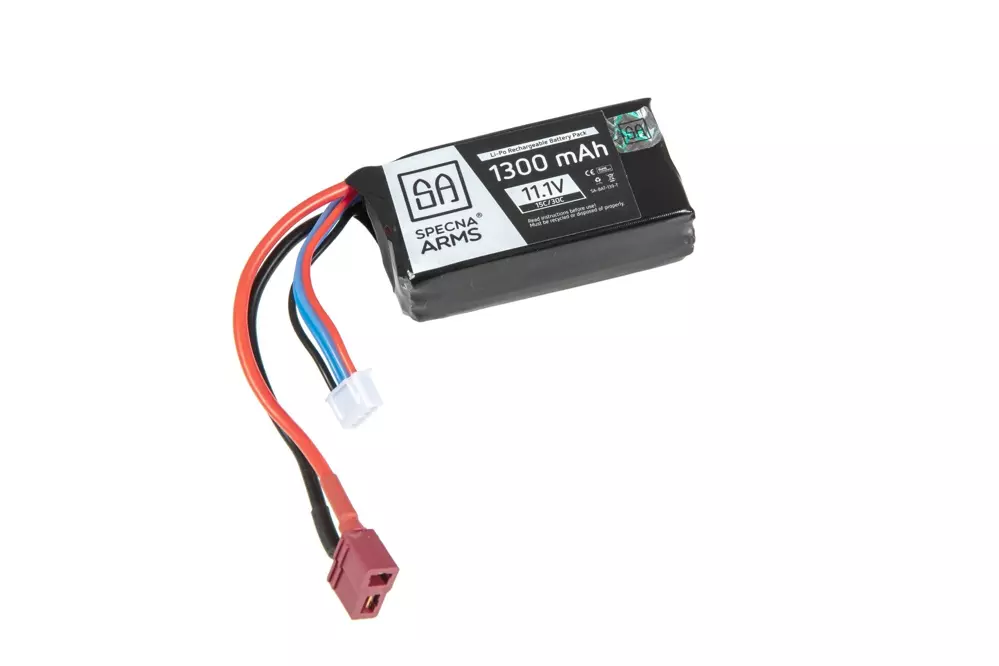 Batterie LiPo 11.1V 1300mAh 15/30C - T-Connect (Deans)