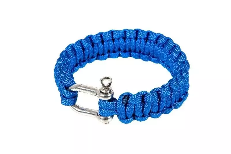Bracelet de survie (U) - bleu