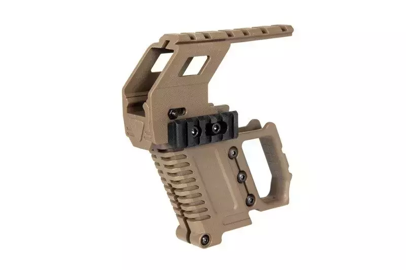 Kit Carabine Pistolet pour répliques G17/18/19 - tan