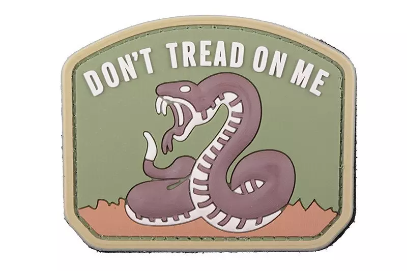 Patch 3D - Don't Tread On Me - coyote