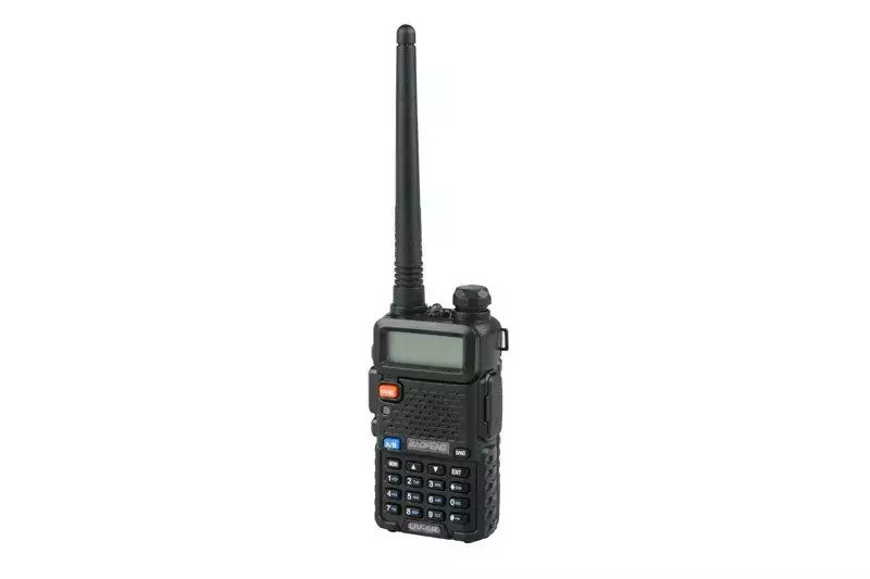 Radio portative à deux canaux Baofeng UV-5R - batterie courte (VHF / UHF)