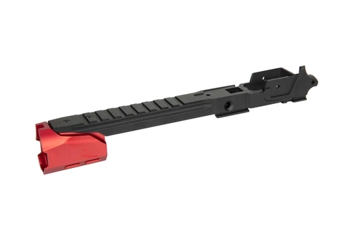 Cadre inférieur Custom R EDGE pour répliques Hi-cap a 5.1 + compensateur - Rouge
