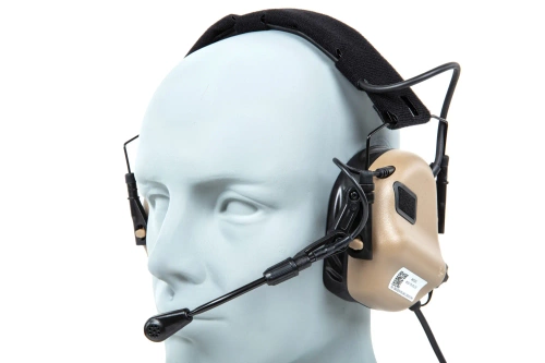 Actieve gehoorbeschermers Earmor M32 Plus Tan