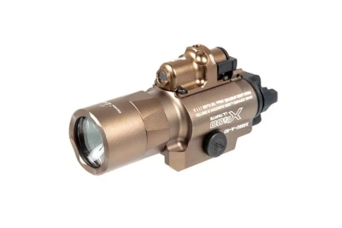Latarka taktyczna na pistolet X400U - tan