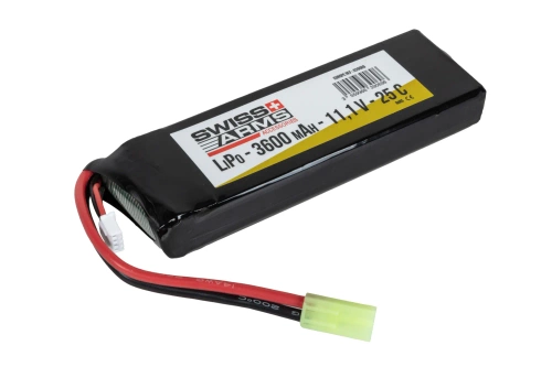Akumulator Li-Po Swiss Arms 3600 mAh 25 C 11.1V Mini Tamiya