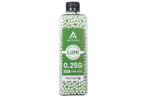 Arcturus RS® LUMI BIO TRACER Match Grade 0.25g bolas botella 3000 piezas
