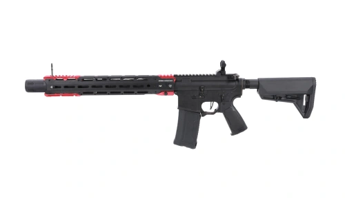 King Arms x Strike Industries Sentinel GRIDLOK® 15" Aster SE ETU Black and Red airsoft Carbine