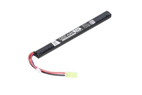 Specna Arms akumulator LiPo 7.4V 1200mAh 20/40C pod pokrywę repliki AK Tamiya mini