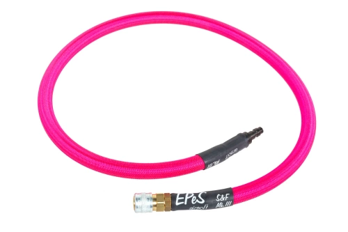 Manguera trenzada HPA EPeS Mk. III S&amp;F 80 cm Rosa