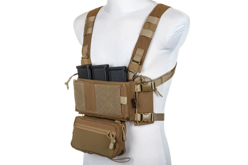 Chaleco Specna Arms Tactical Adaptive V2 Tan Chest Rig