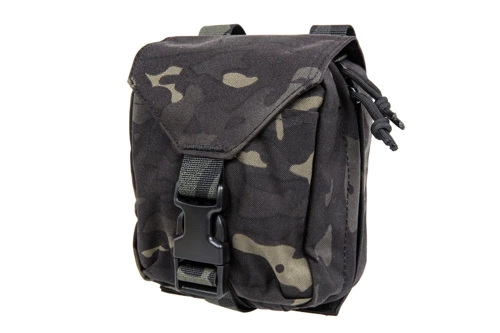 First aid kit with Molle panel Wosport MC Black