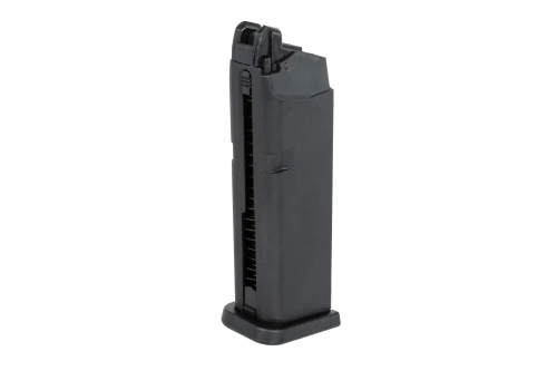 Zelený plynový zásobník na 20 nábojů East Crane pro repliku Glock 19 MA016 Black