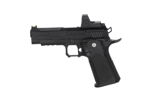 Arcturus Hi-Capa Vanguard 4.3" Pistolet GBB (Optics Ready/Kolimator ARS-1) - Czarny