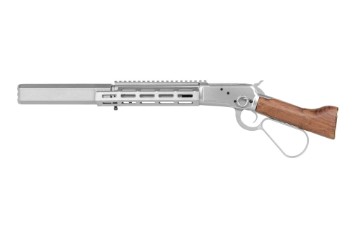 Réplica de fusil 1873RS (Madera auténtica) - plata