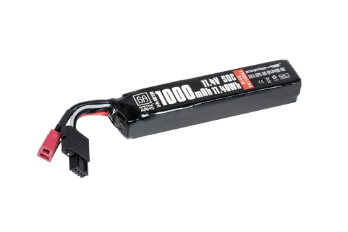 Akumulator Li-Po Specna Arms x Gens Ace 1000 mAh 50C 11.4V High Voltage T-Deans G-Tech