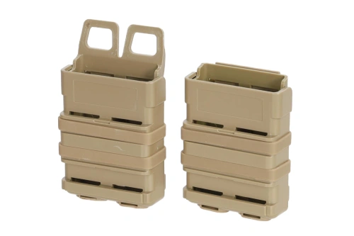 SATAC Open III (M) dubbele lader voor 5.56mm magazijnen Tan