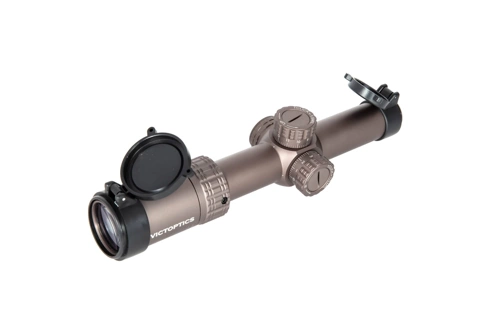 VictOptics S6 1-6x24 Scope - Burnt Brown