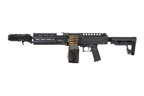 Replika lehkého kulometu AQUILA VII LMG - černá (OUTLET)