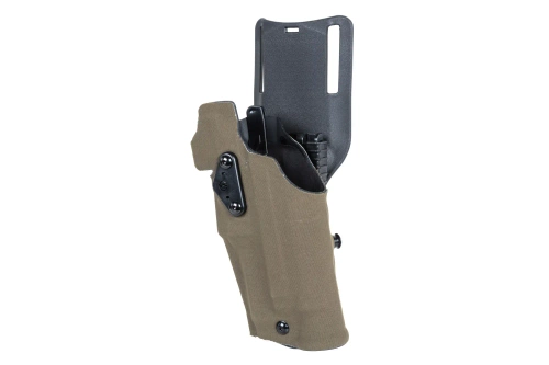 Kabura Wosport GB-87 z adapterem i płetwą (wersja leworęczna) Oliwkowa