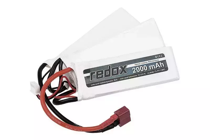 Akumulator LiPo 2000 mAh 11,1V  20C 