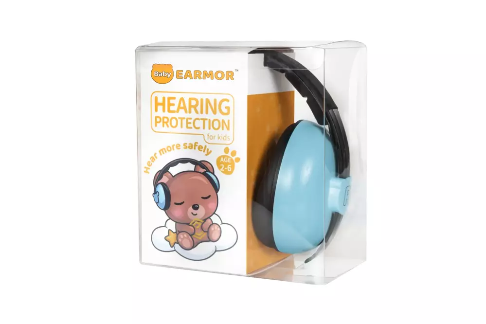 Pasywne ochronniki słuchu dla dzieci - Niebieskie