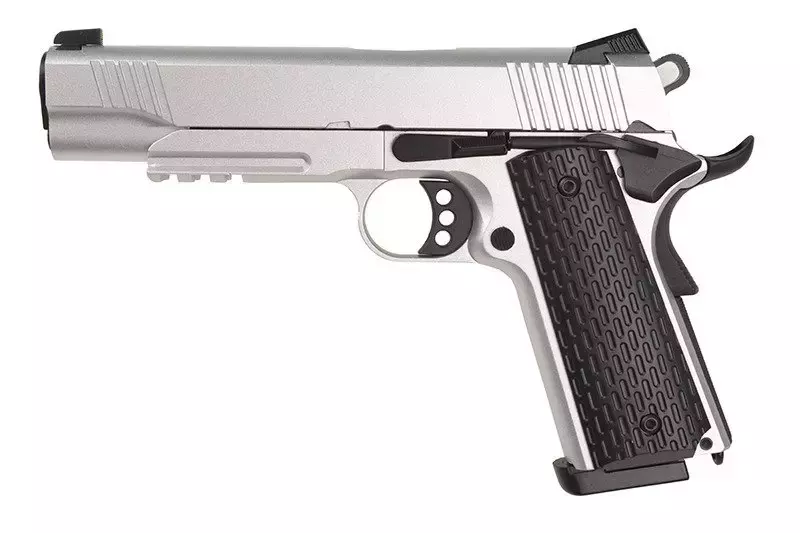 Pistola de airsoft R28-S - plata